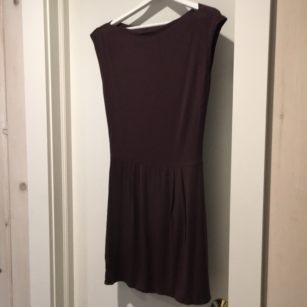 Dark purple Riller & Fount mini dress